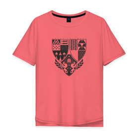 Мужская футболка хлопок Oversize с принтом Destiny - AGE OF TRIUMPH в Петрозаводске, 100% хлопок | свободный крой, круглый ворот, “спинка” длиннее передней части | 