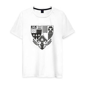 Мужская футболка хлопок с принтом Destiny - AGE OF TRIUMPH в Петрозаводске, 100% хлопок | прямой крой, круглый вырез горловины, длина до линии бедер, слегка спущенное плечо. | 
