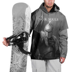 Накидка на куртку 3D с принтом Dark Souls в Петрозаводске, 100% полиэстер |  | dark souls | praise the sun | you died | дарк соулс | темные души