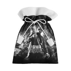 Подарочный 3D мешок с принтом Slipknot iowa в Петрозаводске, 100% полиэстер | Размер: 29*39 см | slipknot | альтернативный метал | грув метал | комбинезон | маска | метал | мрачный | ню метал