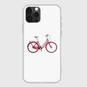 Чехол для iPhone 12 Pro Max с принтом Велосипед в Петрозаводске, Силикон |  | bicycle | байсикл | велик | красный | москва | педали