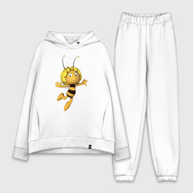 Женский костюм хлопок Oversize с принтом пчелка Майя в Петрозаводске,  |  | вилли | майя | мая | пчелка | пчёлка майя | флип