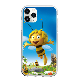Чехол для iPhone 11 Pro матовый с принтом Пчелка Майя в Петрозаводске, Силикон |  | вилли | майя | мая | пчелка | пчёлка майя | флип