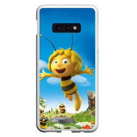 Чехол для Samsung S10E с принтом Пчелка Майя в Петрозаводске, Силикон | Область печати: задняя сторона чехла, без боковых панелей | вилли | майя | мая | пчелка | пчёлка майя | флип