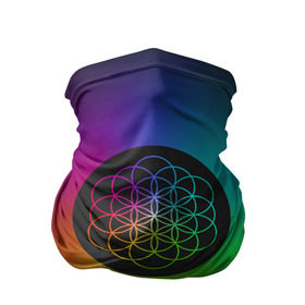 Бандана-труба 3D с принтом Coldplay в Петрозаводске, 100% полиэстер, ткань с особыми свойствами — Activecool | плотность 150‒180 г/м2; хорошо тянется, но сохраняет форму | cold play | rock | колд плей | колд плэй | колдплей | колдплэй | рок