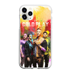 Чехол для iPhone 11 Pro Max матовый с принтом Coldplay в Петрозаводске, Силикон |  | cold play | rock | колд плей | колд плэй | колдплей | колдплэй | рок