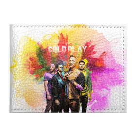 Обложка для студенческого билета с принтом Coldplay в Петрозаводске, натуральная кожа | Размер: 11*8 см; Печать на всей внешней стороне | cold play | rock | колд плей | колд плэй | колдплей | колдплэй | рок