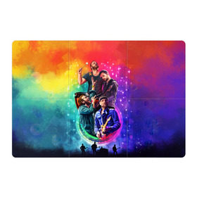 Магнитный плакат 3Х2 с принтом Coldplay в Петрозаводске, Полимерный материал с магнитным слоем | 6 деталей размером 9*9 см | 