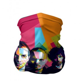 Бандана-труба 3D с принтом Coldplay в Петрозаводске, 100% полиэстер, ткань с особыми свойствами — Activecool | плотность 150‒180 г/м2; хорошо тянется, но сохраняет форму | cold play | rock | колд плей | колд плэй | колдплей | колдплэй | рок