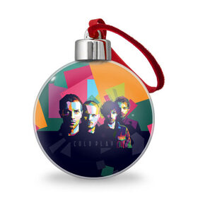 Ёлочный шар с принтом Coldplay в Петрозаводске, Пластик | Диаметр: 77 мм | Тематика изображения на принте: cold play | rock | колд плей | колд плэй | колдплей | колдплэй | рок