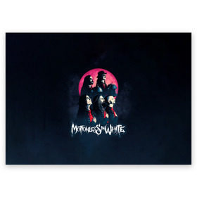 Поздравительная открытка с принтом Группа Motionless in White в Петрозаводске, 100% бумага | плотность бумаги 280 г/м2, матовая, на обратной стороне линовка и место для марки
 | miw | motionless in white | гот | готик | готика | готы | группа | индастриал | крис моушнлесс | метал | металл | музыка | райан ситковски | рикки хоррор | черулли