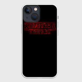 Чехол для iPhone 13 mini с принтом Logo ST в Петрозаводске,  |  | stranger things | очень странные дела