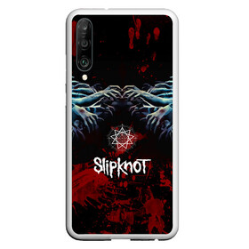 Чехол для Honor P30 с принтом Slipknot руки зомби в Петрозаводске, Силикон | Область печати: задняя сторона чехла, без боковых панелей | slipknot | альтернативный метал | андерс | брызги | грув метал | капли | колсефни | кори | кровь | метал | ню метал | ок | слипкнот | тейлор