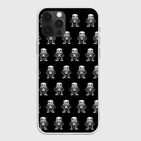Чехол для iPhone 12 Pro Max с принтом Undertale в Петрозаводске, Силикон |  | napstablook | sans