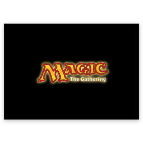 Поздравительная открытка с принтом Magic: The Gathering в Петрозаводске, 100% бумага | плотность бумаги 280 г/м2, матовая, на обратной стороне линовка и место для марки
 | magic