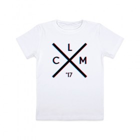 Детская футболка хлопок с принтом LCM 17 в Петрозаводске, 100% хлопок | круглый вырез горловины, полуприлегающий силуэт, длина до линии бедер | lcm 17 | low cars meet | saint p stance unity
