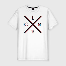 Мужская футболка премиум с принтом LCM 17 в Петрозаводске, 92% хлопок, 8% лайкра | приталенный силуэт, круглый вырез ворота, длина до линии бедра, короткий рукав | lcm 17 | low cars meet | saint p stance unity