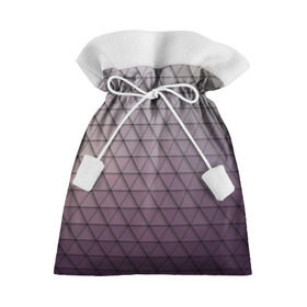 Подарочный 3D мешок с принтом Кольчуга из треугольников в Петрозаводске, 100% полиэстер | Размер: 29*39 см | Тематика изображения на принте: абстракция | геометрия | текстура | узор