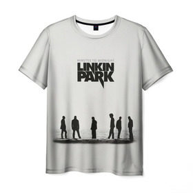 Мужская футболка 3D с принтом Группа Linkin Park в Петрозаводске, 100% полиэфир | прямой крой, круглый вырез горловины, длина до линии бедер | bennington | chester | linkin park | альтернативный метал | альтернативный рок | беннингтон | группа | линкин парк | музыкант | ню метал | певец | рок | рэп | рэп рок | честер | электроник рок
