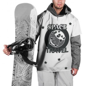 Накидка на куртку 3D с принтом Space travel в Петрозаводске, 100% полиэстер |  | Тематика изображения на принте: белый | звезды | космос | планета | черный