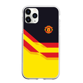 Чехол для iPhone 11 Pro Max матовый с принтом Manchester United в Петрозаводске, Силикон |  | манчестер юнайтед | эмблема