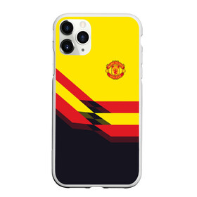 Чехол для iPhone 11 Pro матовый с принтом Manchester United #5 в Петрозаводске, Силикон |  | манчестер юнайтед | эмблема