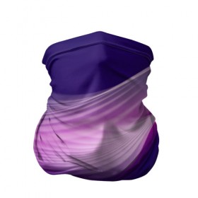 Бандана-труба 3D с принтом Фиолетовые Волны в Петрозаводске, 100% полиэстер, ткань с особыми свойствами — Activecool | плотность 150‒180 г/м2; хорошо тянется, но сохраняет форму | линии | узоры | фиолетовый | цвет