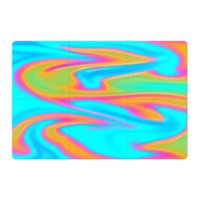 Магнитный плакат 3Х2 с принтом Разводы радужные в Петрозаводске, Полимерный материал с магнитным слоем | 6 деталей размером 9*9 см | Тематика изображения на принте: color | paint | абстракция | абстракция красок | краска | разводы | разводы красок | цветные краски | яркие краски