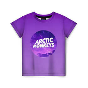 Детская футболка 3D с принтом Arctic Monkeys в Петрозаводске, 100% гипоаллергенный полиэфир | прямой крой, круглый вырез горловины, длина до линии бедер, чуть спущенное плечо, ткань немного тянется | алекс тёрнер | арктик | арктические мартышки | гаражный | группа | джейми кук | инди рок | манкис | музыка | мэтт хелдер | ник о мэлли | обезьяна | постпанк ривайвл | психоделический | рок