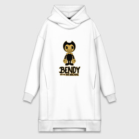 Платье-худи хлопок с принтом Bendy and the ink machine (12) в Петрозаводске,  |  | bendy | bendy and the ink machine | horror | ink | machine | trend