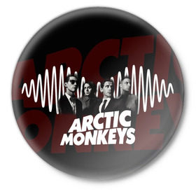 Значок с принтом Группа Arctic Monkeys в Петрозаводске,  металл | круглая форма, металлическая застежка в виде булавки | алекс тёрнер | арктик | арктические мартышки | гаражный | группа | дж ейми кук | инди рок | манкис | музыка | мэтт хелдер | ник о мэлли | обезьяна | постпанк ривайвл | психоделический | рок