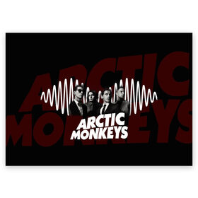 Поздравительная открытка с принтом Группа Arctic Monkeys в Петрозаводске, 100% бумага | плотность бумаги 280 г/м2, матовая, на обратной стороне линовка и место для марки
 | Тематика изображения на принте: алекс тёрнер | арктик | арктические мартышки | гаражный | группа | дж ейми кук | инди рок | манкис | музыка | мэтт хелдер | ник о мэлли | обезьяна | постпанк ривайвл | психоделический | рок