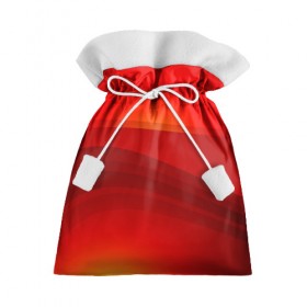Подарочный 3D мешок с принтом Red line Fire в Петрозаводске, 100% полиэстер | Размер: 29*39 см | Тематика изображения на принте: fire | абстракция | геометрия | красный | линии | огонь | пекло | полосы | узоры | ярость