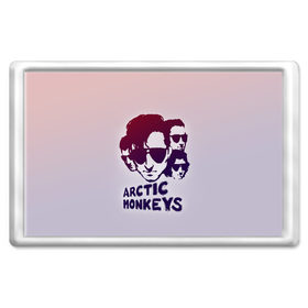 Магнит 45*70 с принтом Группа Arctic Monkeys в Петрозаводске, Пластик | Размер: 78*52 мм; Размер печати: 70*45 | 