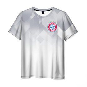 Мужская футболка 3D с принтом Bayern Munchen - Fresh Design (2018 NEW) в Петрозаводске, 100% полиэфир | прямой крой, круглый вырез горловины, длина до линии бедер | bayern munchen | fcb | football | бавария мюнхен