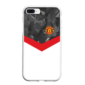 Чехол для iPhone 7Plus/8 Plus матовый с принтом Manchester United 2018 #16 в Петрозаводске, Силикон | Область печати: задняя сторона чехла, без боковых панелей | emirates | fc | manchester united | абстракция | геометрия | зож | клуб | линии | манчестер юнайтед | модные | мяч | россии | спорт | спортивные | стиль | тренды | футбол | футбольный клуб | экстрим | эмблема