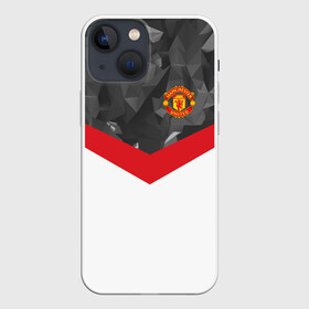 Чехол для iPhone 13 mini с принтом Manchester United 2018 16 в Петрозаводске,  |  | Тематика изображения на принте: emirates | fc | manchester united | абстракция | геометрия | зож | клуб | линии | манчестер юнайтед | модные | мяч | россии | спорт | спортивные | стиль | тренды | футбол | футбольный клуб | экстрим | эмблема