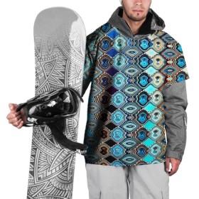 Накидка на куртку 3D с принтом psychedelic mosaica в Петрозаводске, 100% полиэстер |  | Тематика изображения на принте: 
