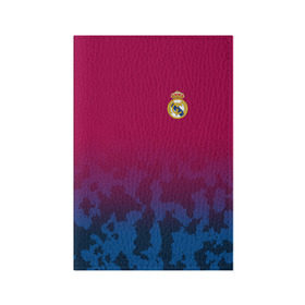 Обложка для паспорта матовая кожа с принтом Real Madrid 2018 Military 2 в Петрозаводске, натуральная матовая кожа | размер 19,3 х 13,7 см; прозрачные пластиковые крепления | Тематика изображения на принте: emirates | fc | real madrid | клуб | реал мадрид