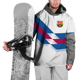 Накидка на куртку 3D с принтом FC Barcelona #8 в Петрозаводске, 100% полиэстер |  | fcb | барселона | геометрия | футбольный клуб