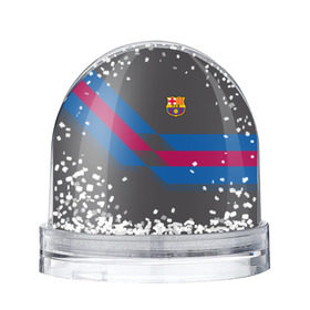 Снежный шар с принтом FC Barcelona #7 в Петрозаводске, Пластик | Изображение внутри шара печатается на глянцевой фотобумаге с двух сторон | fcb | барселона | геометрия | футбольный клуб