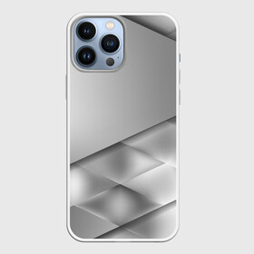 Чехол для iPhone 13 Pro Max с принтом Grey rhombuses в Петрозаводске,  |  | Тематика изображения на принте: grey | абстракция | геометрия | ромб | текстура