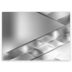 Поздравительная открытка с принтом Grey rhombuses в Петрозаводске, 100% бумага | плотность бумаги 280 г/м2, матовая, на обратной стороне линовка и место для марки
 | Тематика изображения на принте: grey | абстракция | геометрия | ромб | текстура