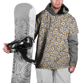Накидка на куртку 3D с принтом Ромашки в Петрозаводске, 100% полиэстер |  | Тематика изображения на принте: белый | желтый | паттерн | поле | полевые | растения | ромашка | текстура | цветочки