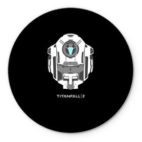 Коврик круглый с принтом Titanfall в Петрозаводске, резина и полиэстер | круглая форма, изображение наносится на всю лицевую часть | мех | мехи | пилот | пилоты | спектр | спектры | титан