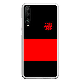 Чехол для Honor P30 с принтом FC Barcelona Black Collection в Петрозаводске, Силикон | Область печати: задняя сторона чехла, без боковых панелей | Тематика изображения на принте: black collection | fc | fc barcelona | fcb | fly emirates | ronaldo | барселона | зож | клуб | линии | месси | модные | мяч | реал мадрид | спорт | спортивные | тренды | футбол | футбольный клуб | эмблема