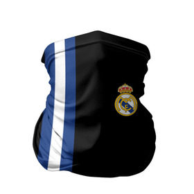 Бандана-труба 3D с принтом Real Madrid Line Collection в Петрозаводске, 100% полиэстер, ткань с особыми свойствами — Activecool | плотность 150‒180 г/м2; хорошо тянется, но сохраняет форму | emirates | fc | real madrid | клуб | мяч | реал мадрид
