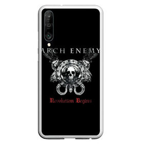 Чехол для Honor P30 с принтом Arch Enemy в Петрозаводске, Силикон | Область печати: задняя сторона чехла, без боковых панелей | alissa white gluz | arch enemy | алисса уайт глаз | арч энеми