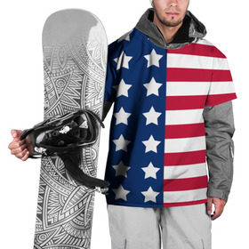 Накидка на куртку 3D с принтом USA Flag в Петрозаводске, 100% полиэстер |  | star | usa | америка | белый | звезды | красный | линии | полосы | популярные | синий | сша | триколор | туристические | флаг | цвет | штаты