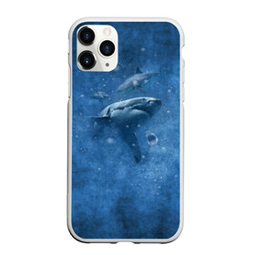 Чехол для iPhone 11 Pro матовый с принтом Shark в Петрозаводске, Силикон |  | fish | ocean | акула | вода | животные | море | океан | рыба | челюсти